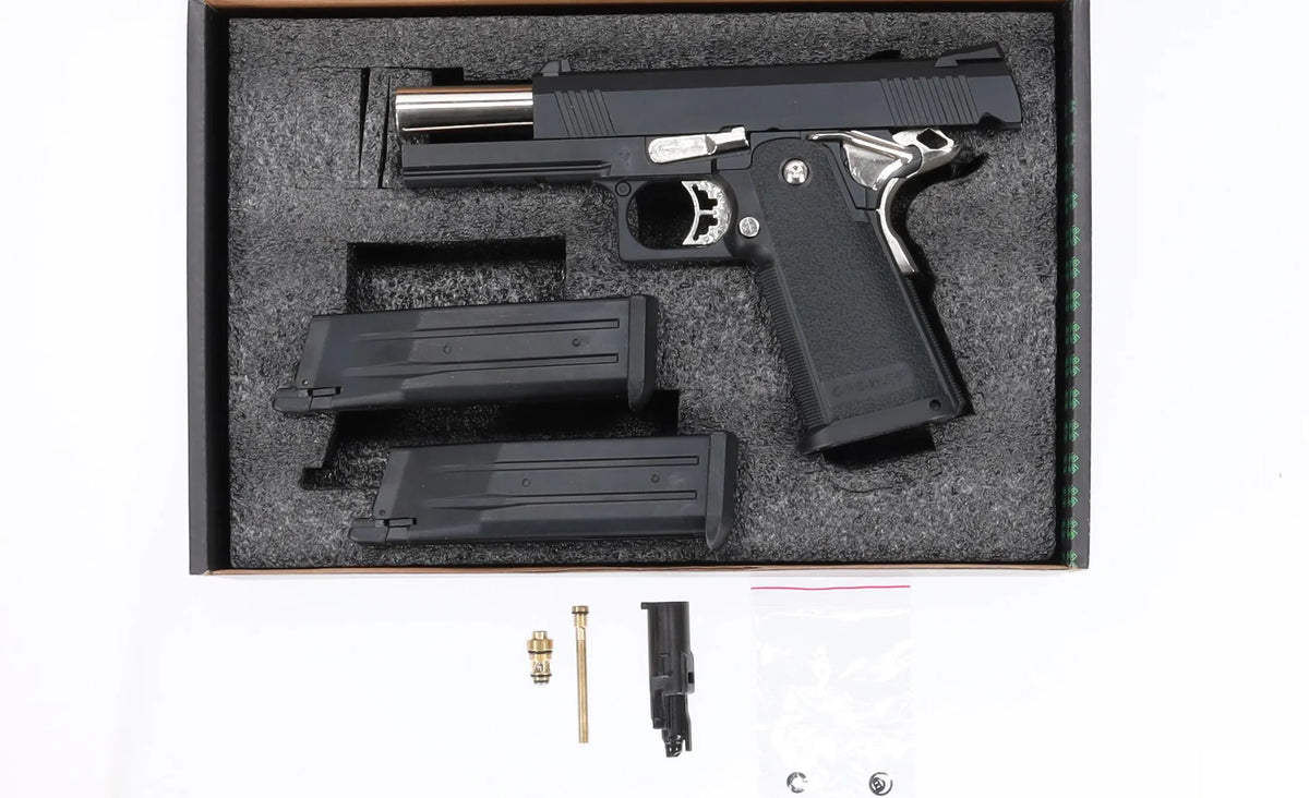 Specna Arms Hi-Capa SA-VGP01 VAPOR GBB Pistol - Black