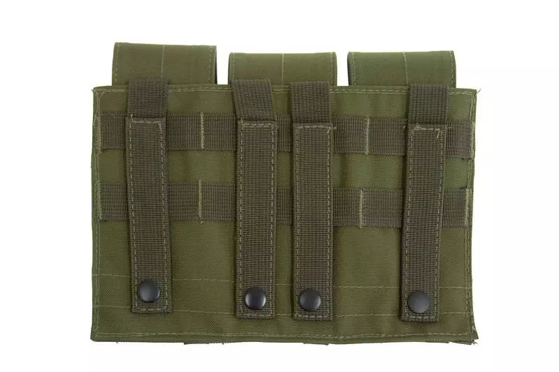 Triple pouch for M4/M16 type magazines - olive
