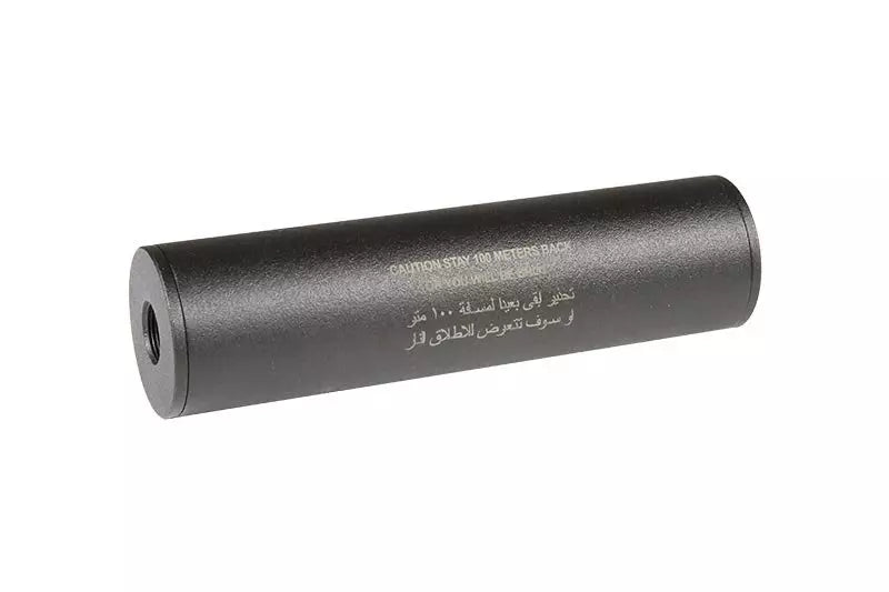 Stay 100 meters back" Covert Tactical PRO 40x150mm silencer"