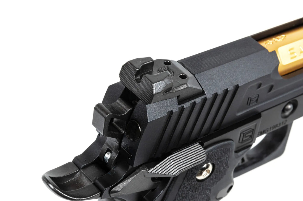 EMG x SAI Hi-Capa RED GBB airsoft pistol