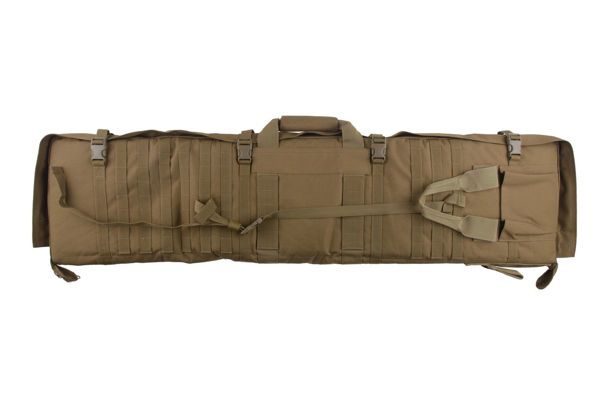 Gun Bag with Shooting Mat 128cm - tan