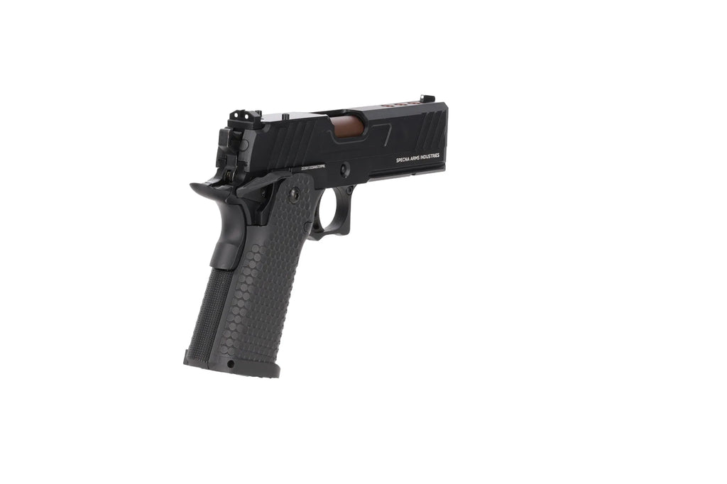 Specna Arms Hi-Capa SA-VGP18 VAPOR GBB Pistol (Optics Ready) - Black