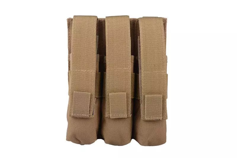 Triple magazine pouch for MP5 type magazines - Tan