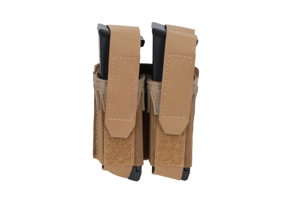 Wosport double pistol magazine loader MG-126 Coyote Brown