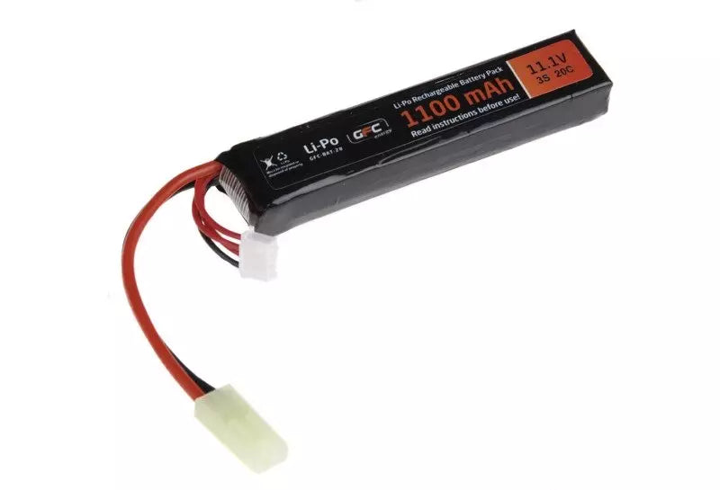 LiPo 11.1V 1100mAh 20/40C battery