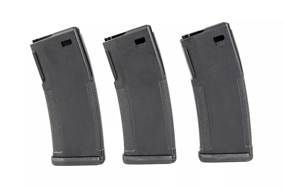 Set of 3 Adjustable Capacity 30/120 BB PTS EPM M4 Magazines