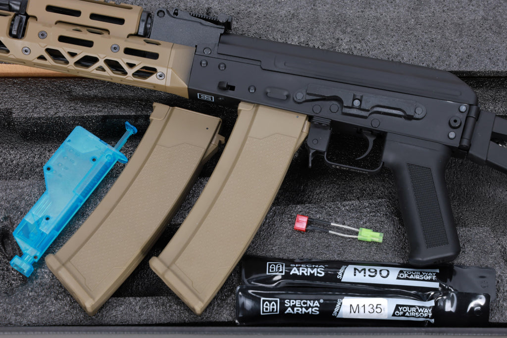 KPYK AK SA-PJ13 PRIME BLDC AEG Assault Rifle - Half-Tan