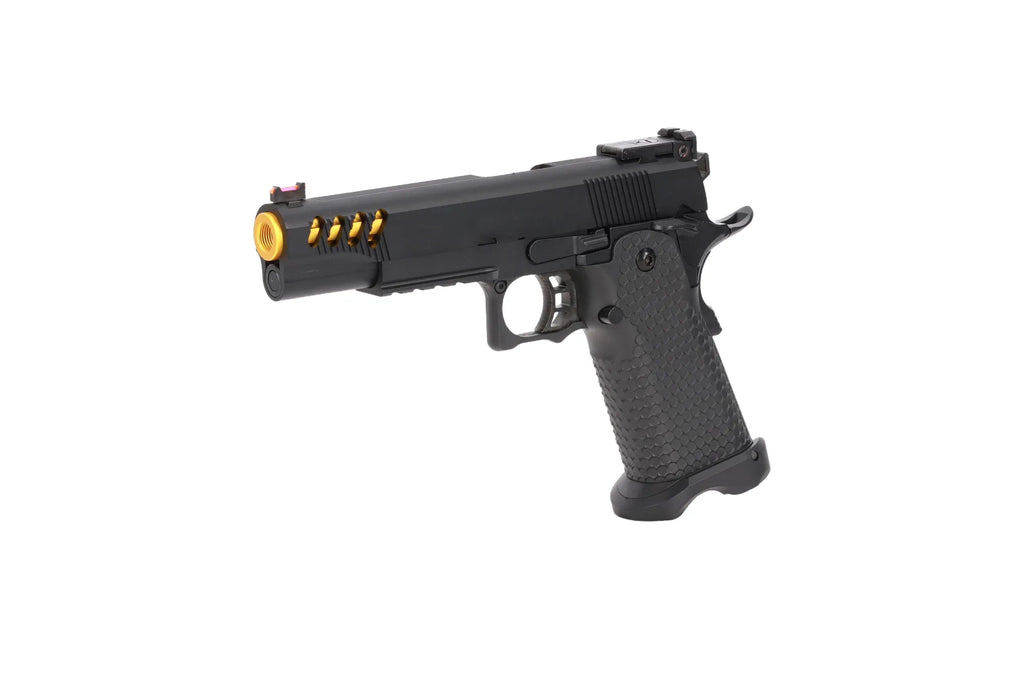 Specna Arms Hi-Capa SA-VGP08 VAPOR GBB Pistol - Black and Gold