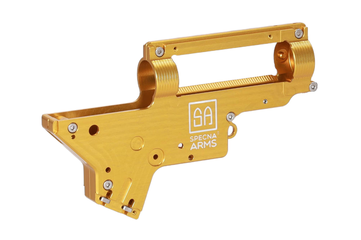 Specna Arms x Mancraft CNC eHPA V2 gearbox shell Gold