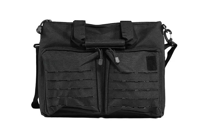 Laser-Cut tactical bag - black