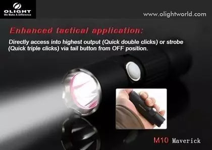M10 Maverick XML2 flashlight