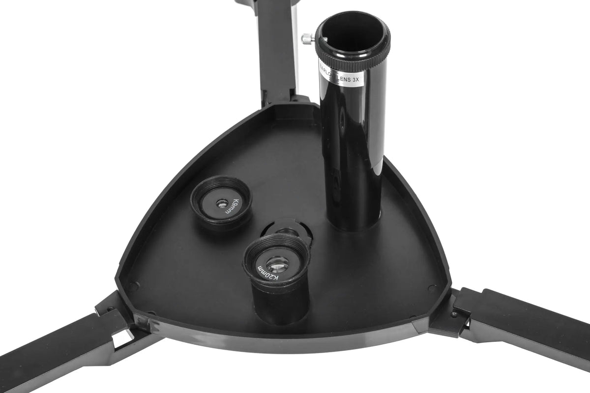 OPTICON Sky Navigator 70F700EQ telescope with carrying case and phone holder