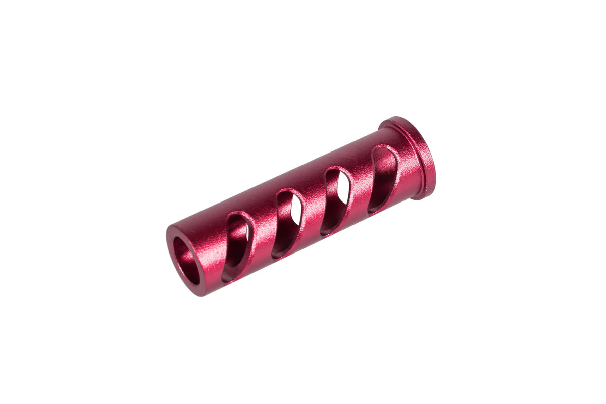 LA Capa Customs CUTOUT lock guide cap for TM Hi-Capa 5.1 replicas (with Delrin ring) Red