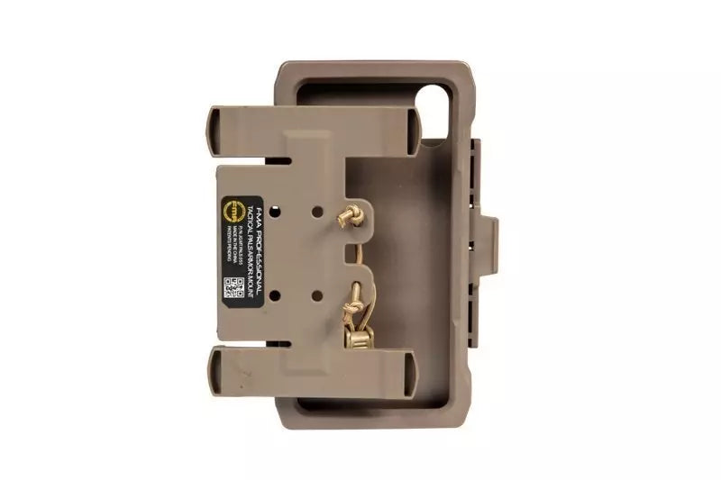 iPhone Xs Max Smartphone Foldable MOLLE Panel - Dark Earth