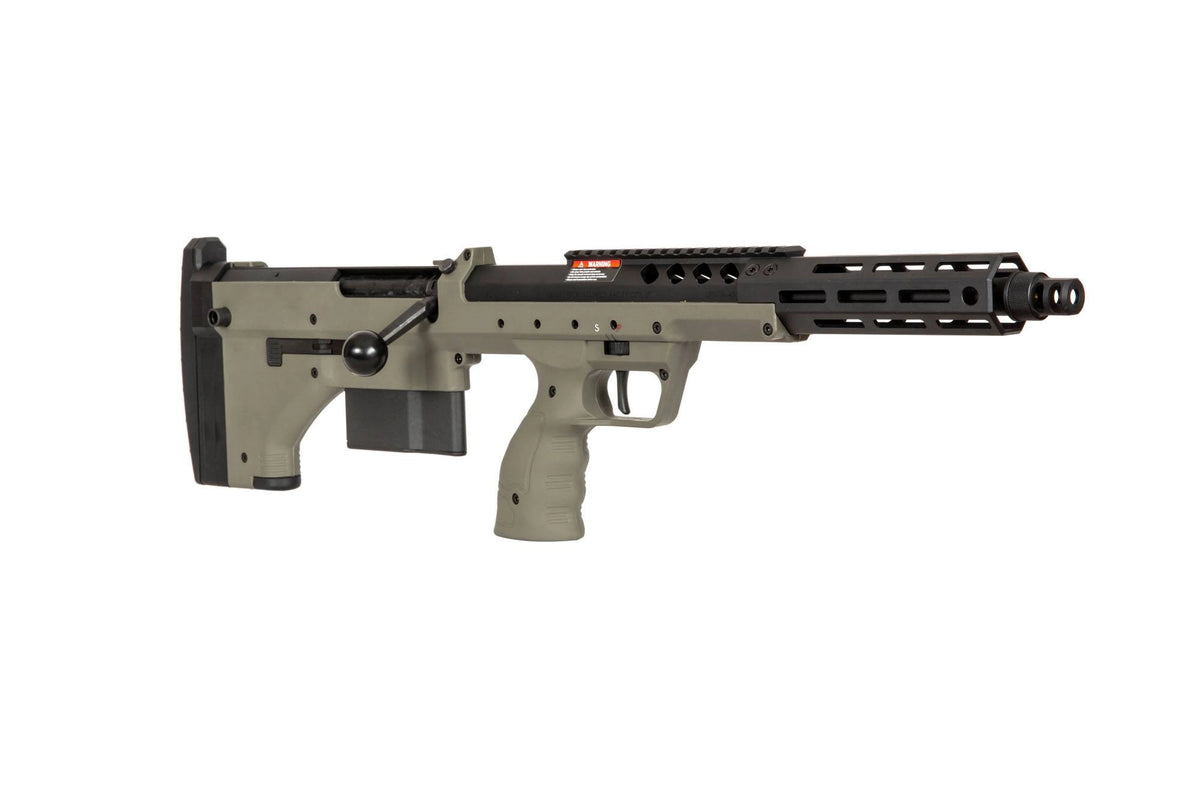 Desert Tech SRS-A2 16” Covert Sniper Rifle Replica (Right-Handed) - Olive Drab