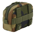 Brandit compact utility pouch with Velcro panel 8048 Woodland