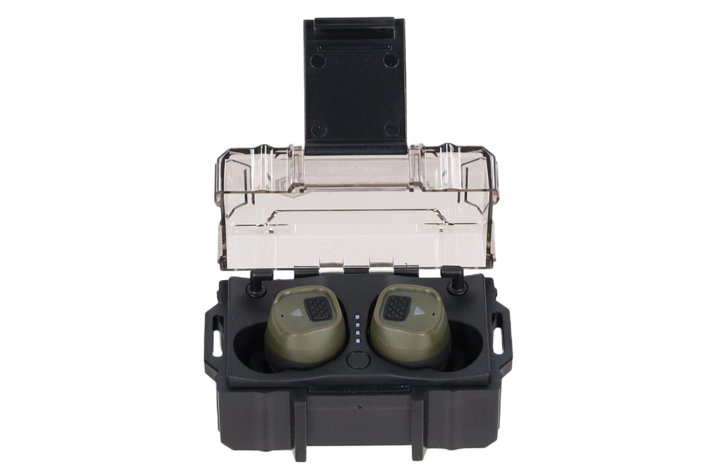 Earmor M20T PRO active hearing protectors – Foliage Green