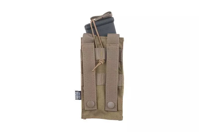 Single OPEN Pouch for AK Magazines - Tan