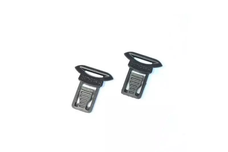 Protective goggles' retention straps mounts