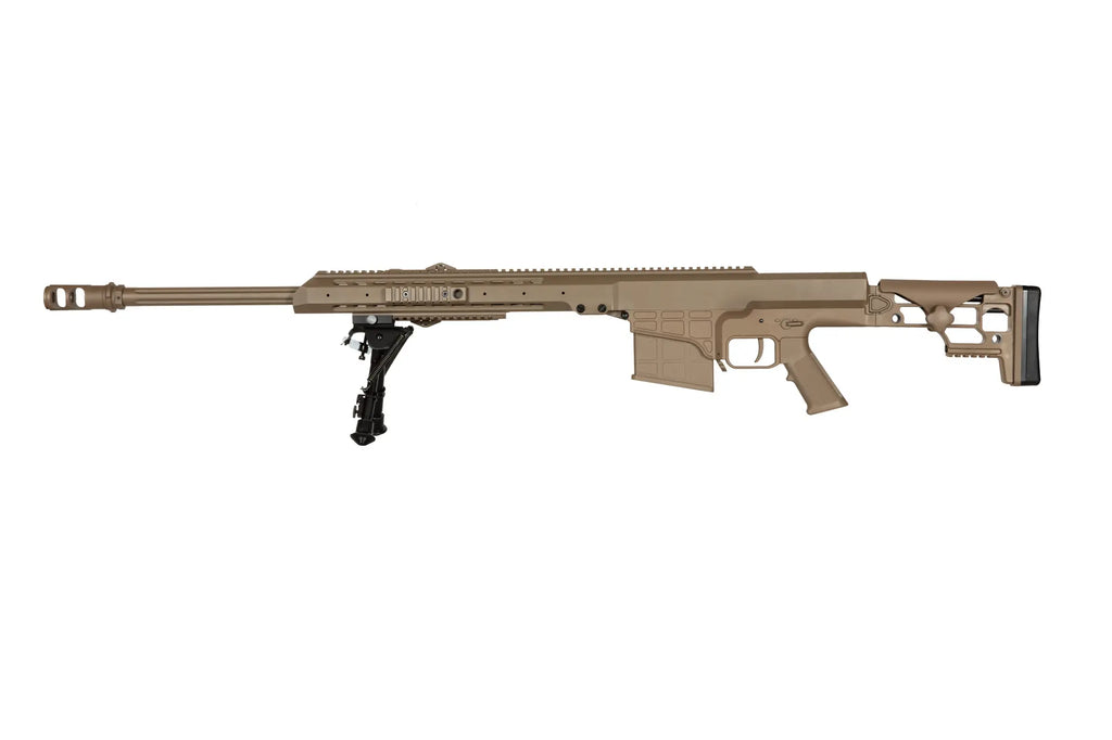 Snow Wolf M98 SW-017 AEG sniper rifle - Tan