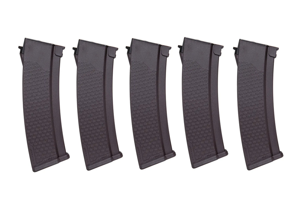 Set of 5 Hi-Cap S-Mag magazines for J-series 380 balls Plum