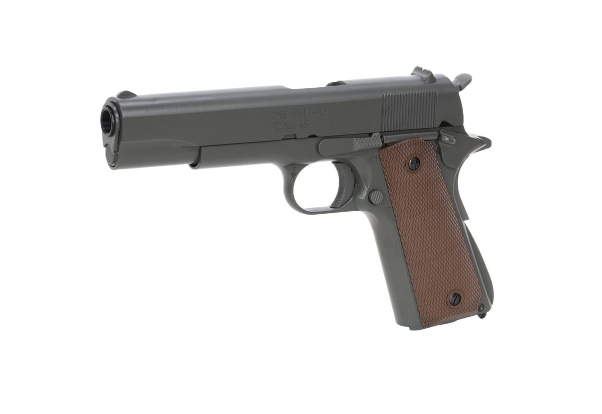 King Arms 1911-A1 cal.45 grey airsoft green gas pistol