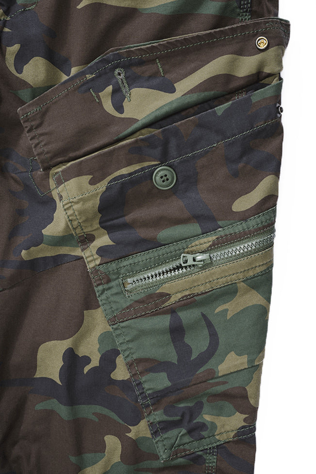 Brandit Adven Slim Fit Woodland trousers