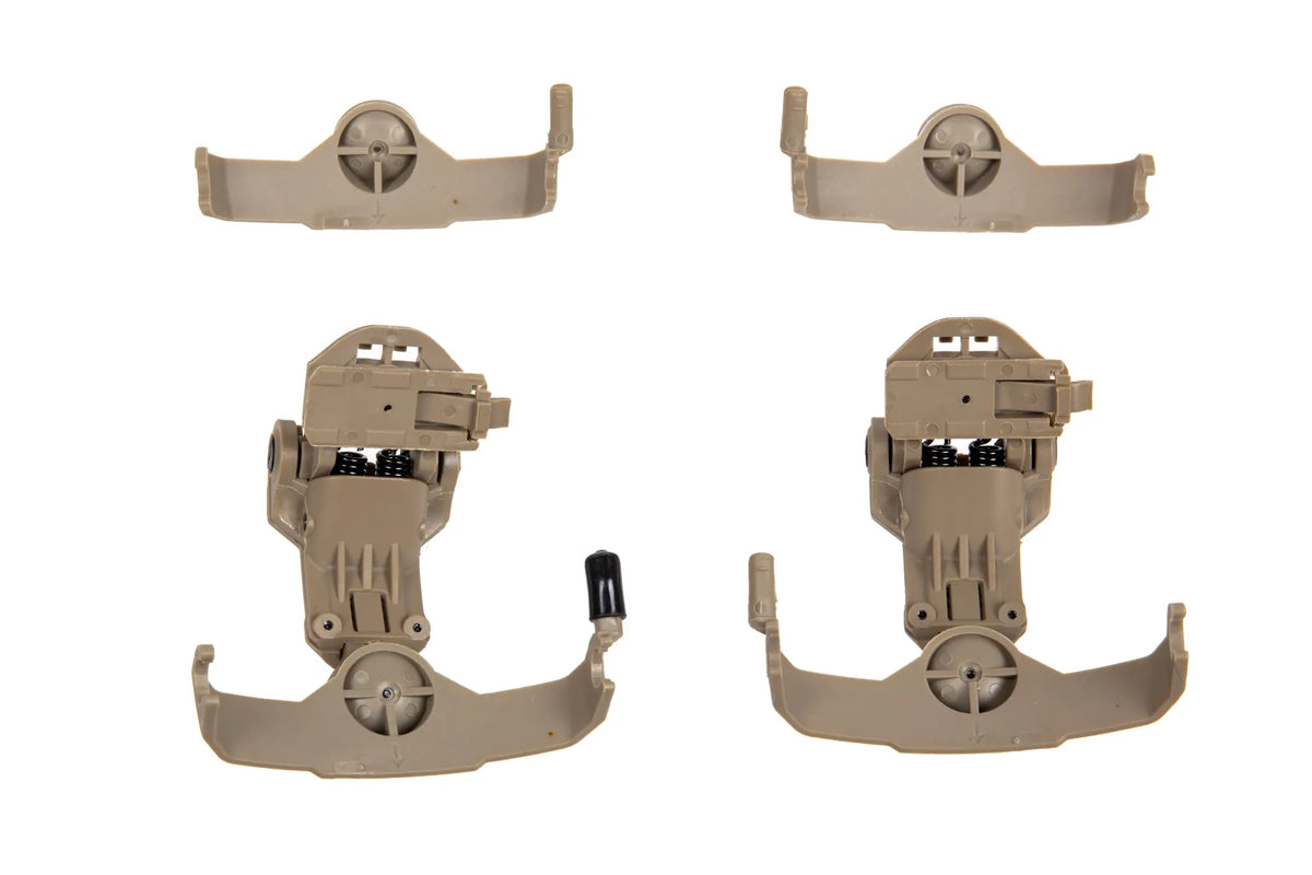 Comtac headphone adapter for ARC rails (Type AMP) - Dark Earth