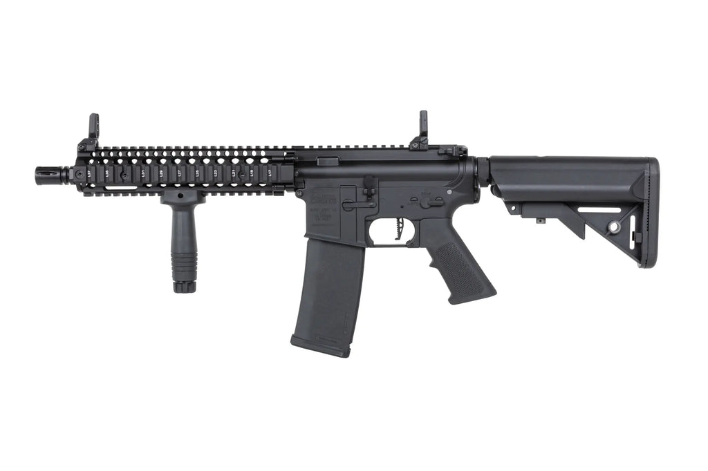 Specna Arms Daniel Defense® MK18 SA-P19 Prime™ BLDC™ Aster II ETU Single Fire Only airsoft Carbine Black