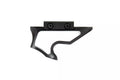 Aluminum CNC RIS Angled Forward Grip - Black