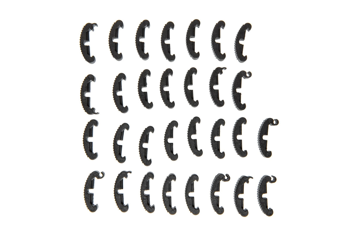 Set of  RIS  rail clips