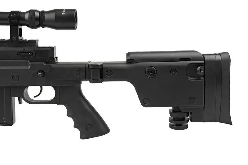 MB4406D sniper rifle replica with scope and bipod