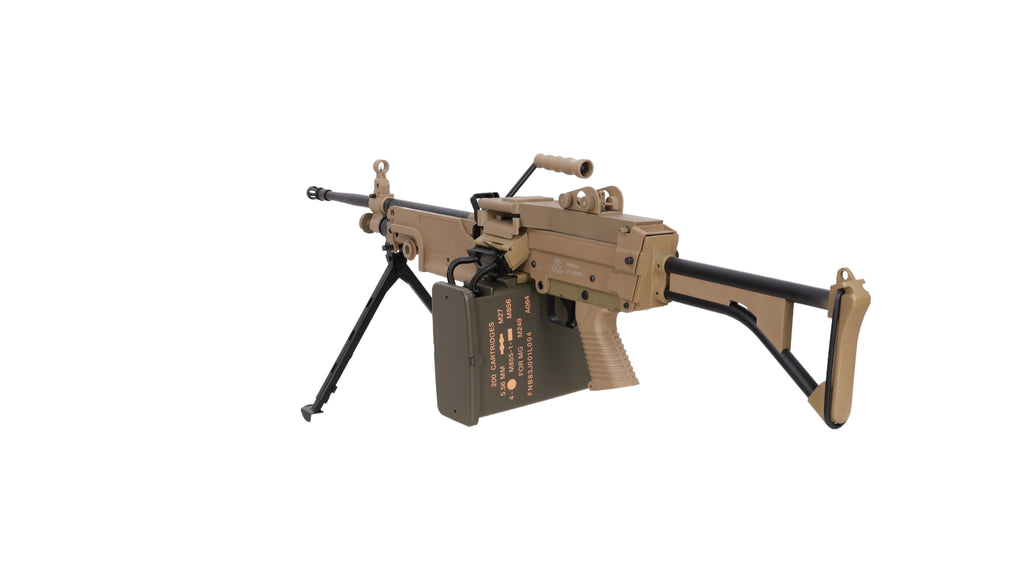 FN HERSTAL M249 MK1 CORE AEG machine gun - Tan