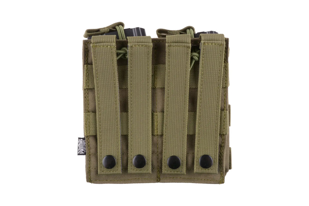 Double Open I Pouch for AK/M4/G36 Magazines - Olive Drab