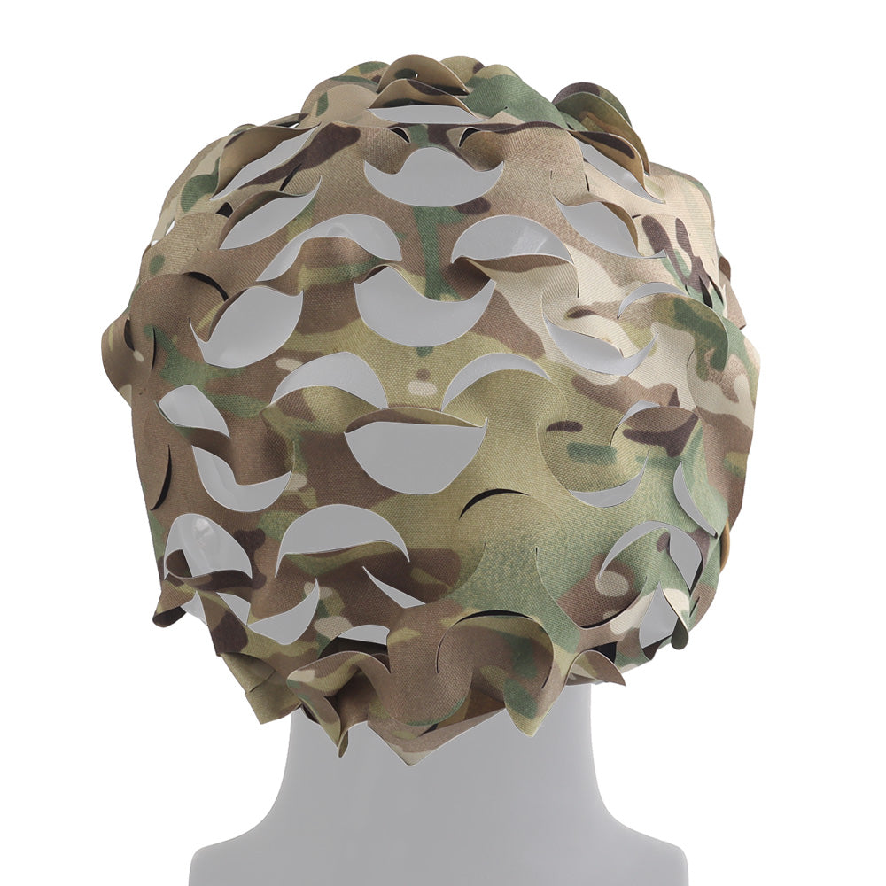 Universal helmet masking Wosport Laser Cut Cover Multicam