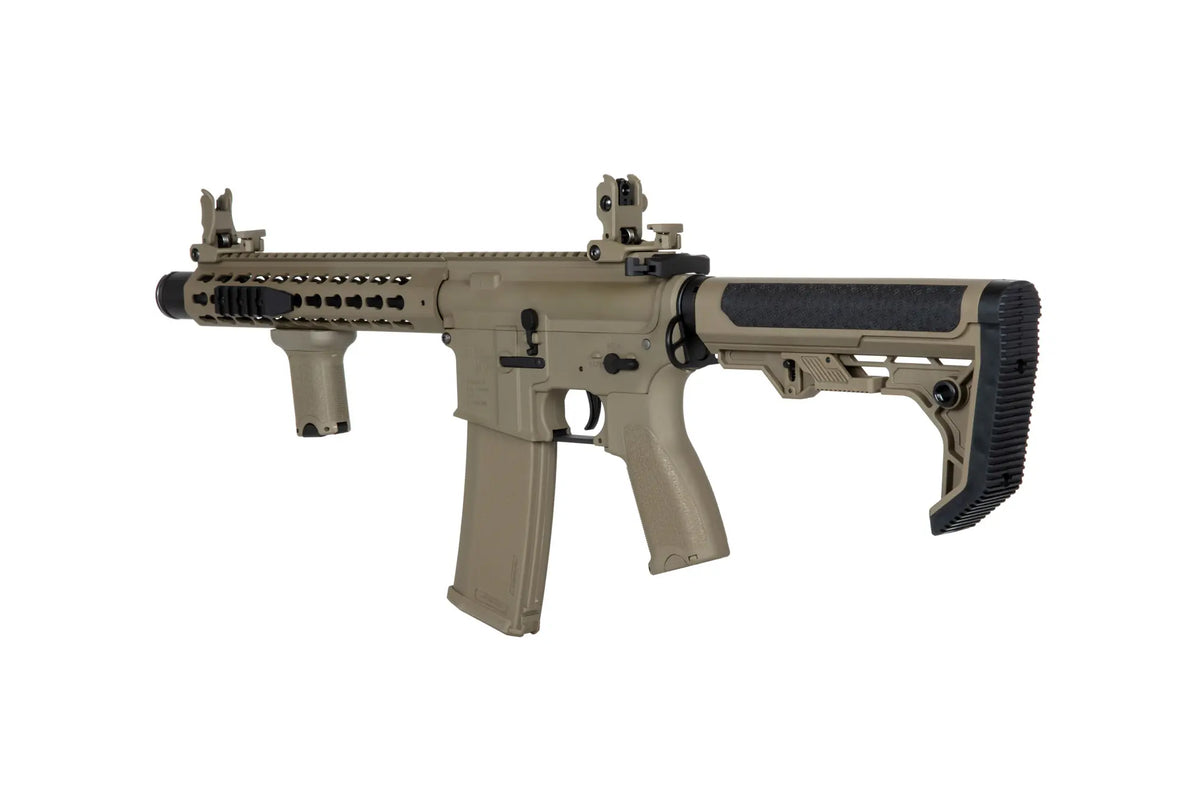 SA-E07 EDGE™ Light Ops Stock HAL2 ™ Full Tan Carbine Replica