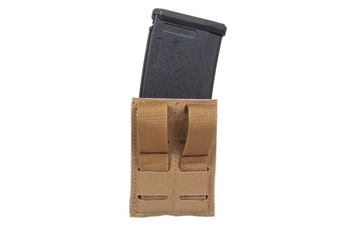 Wosport single open rifle loader Coyote Brown