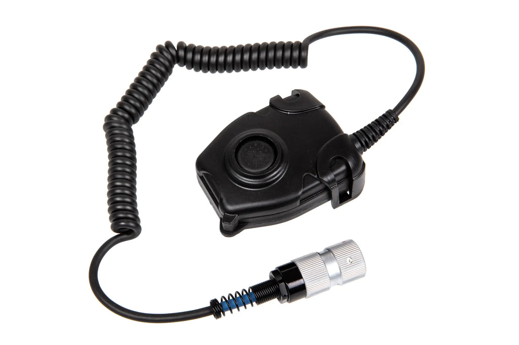 Peltor Type PTT for PRC 152/148 Radio (Spring Cable)