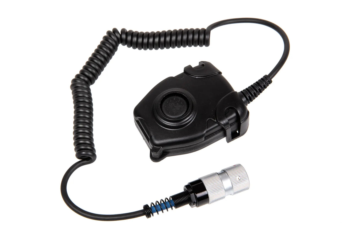 Peltor Type PTT for PRC 152/148 Radio (Spring Cable)