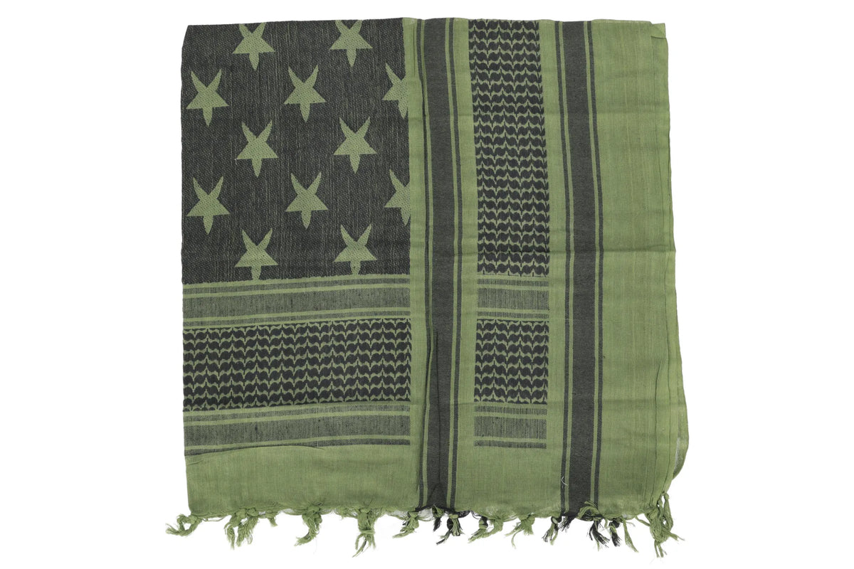 Specna Arms Shemagh Stars Sling Black and Green