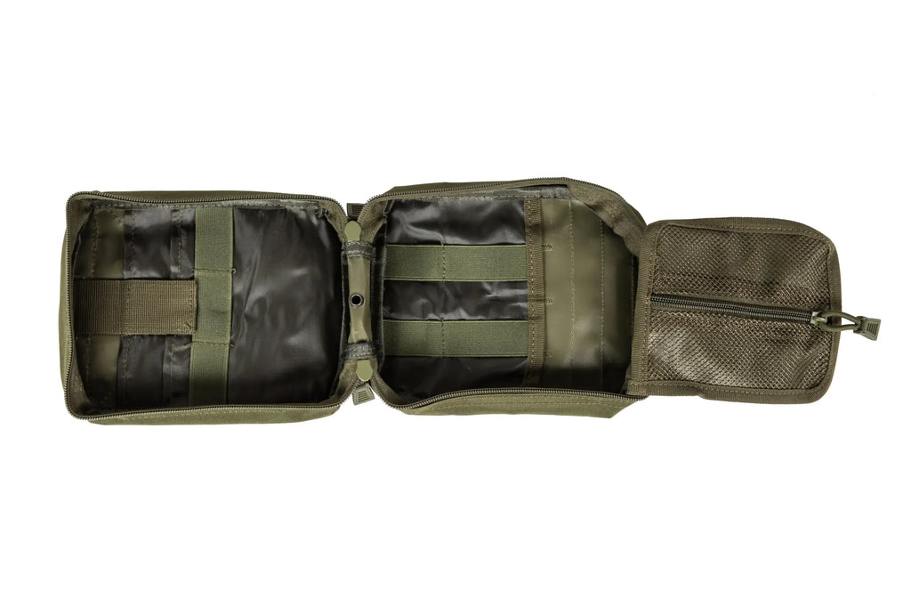 Apteczka zrywana Molle z naszywką Medyk GFC Tactical Oliwkowa