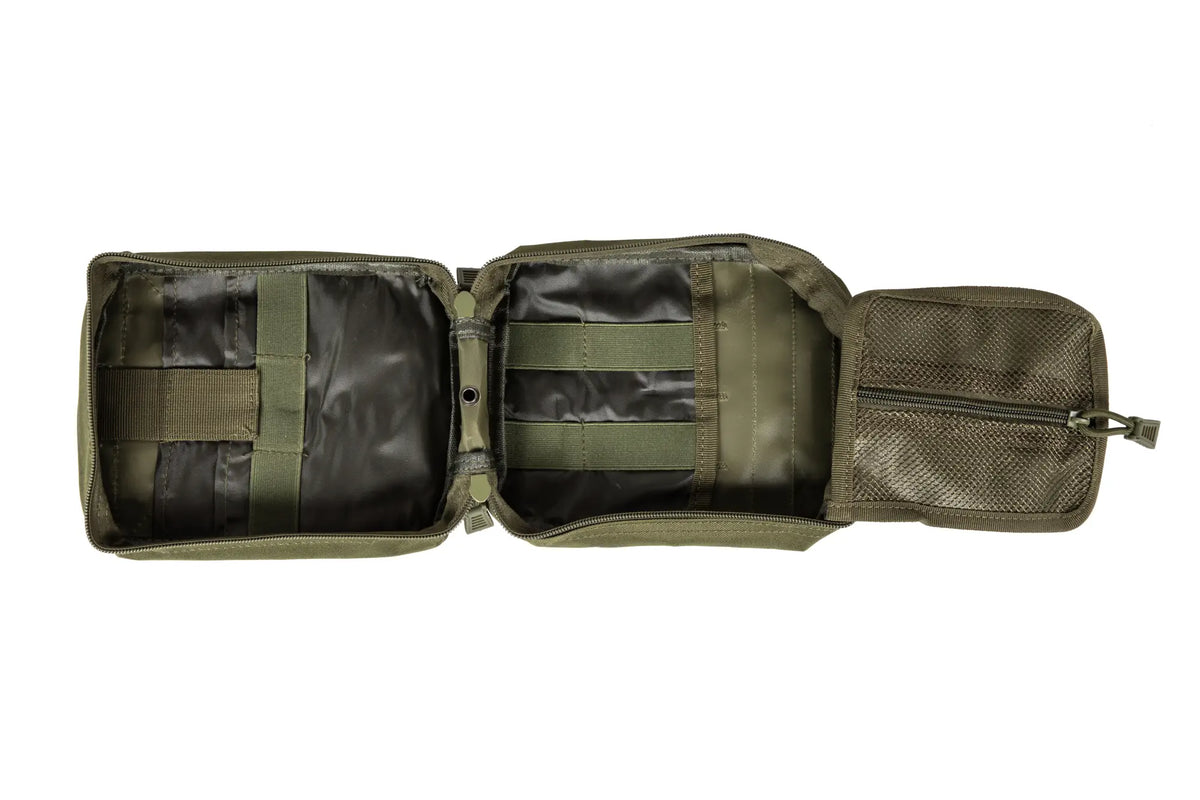 Apteczka zrywana Molle z naszywką Medyk GFC Tactical Oliwkowa