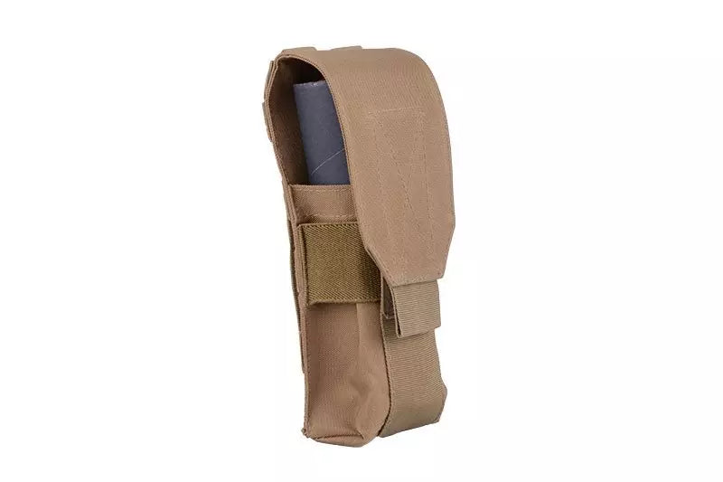 Two RPK Magazines / Smoke Grenade Pouch – Tan