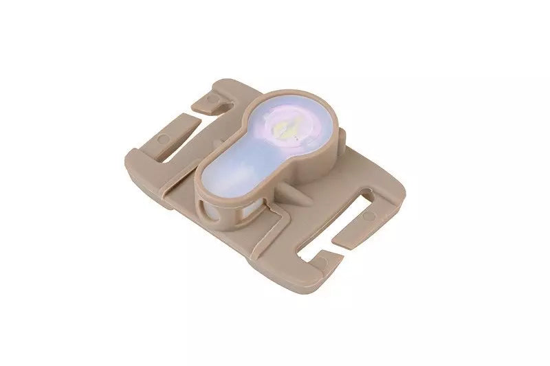 Lightbuck MOLLE electronic marker - dark earth (pink light)