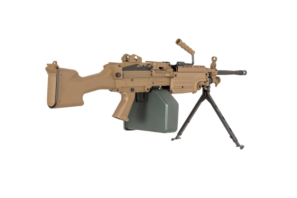 SA-249 MK2 CORE™ machine airsoft gun - tan (OUTLET)