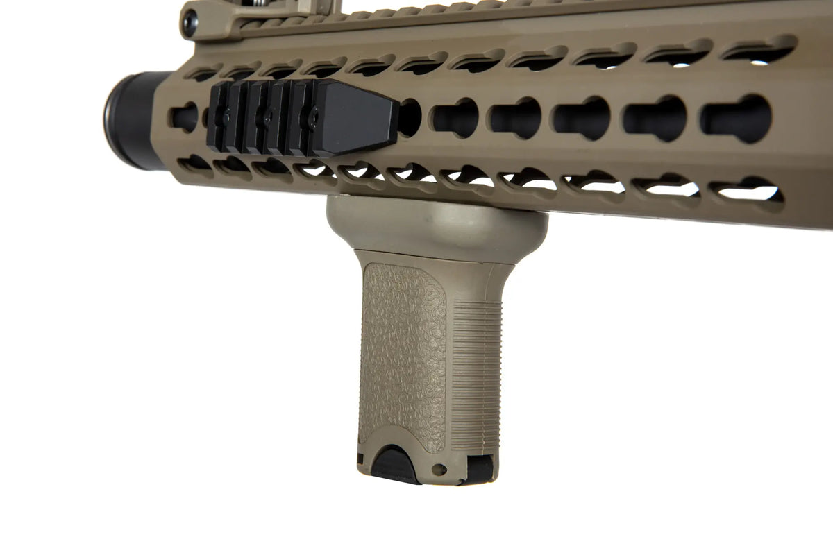 SA-E07 EDGE™ Light Ops Stock HAL2 ™ Full Tan Carbine Replica