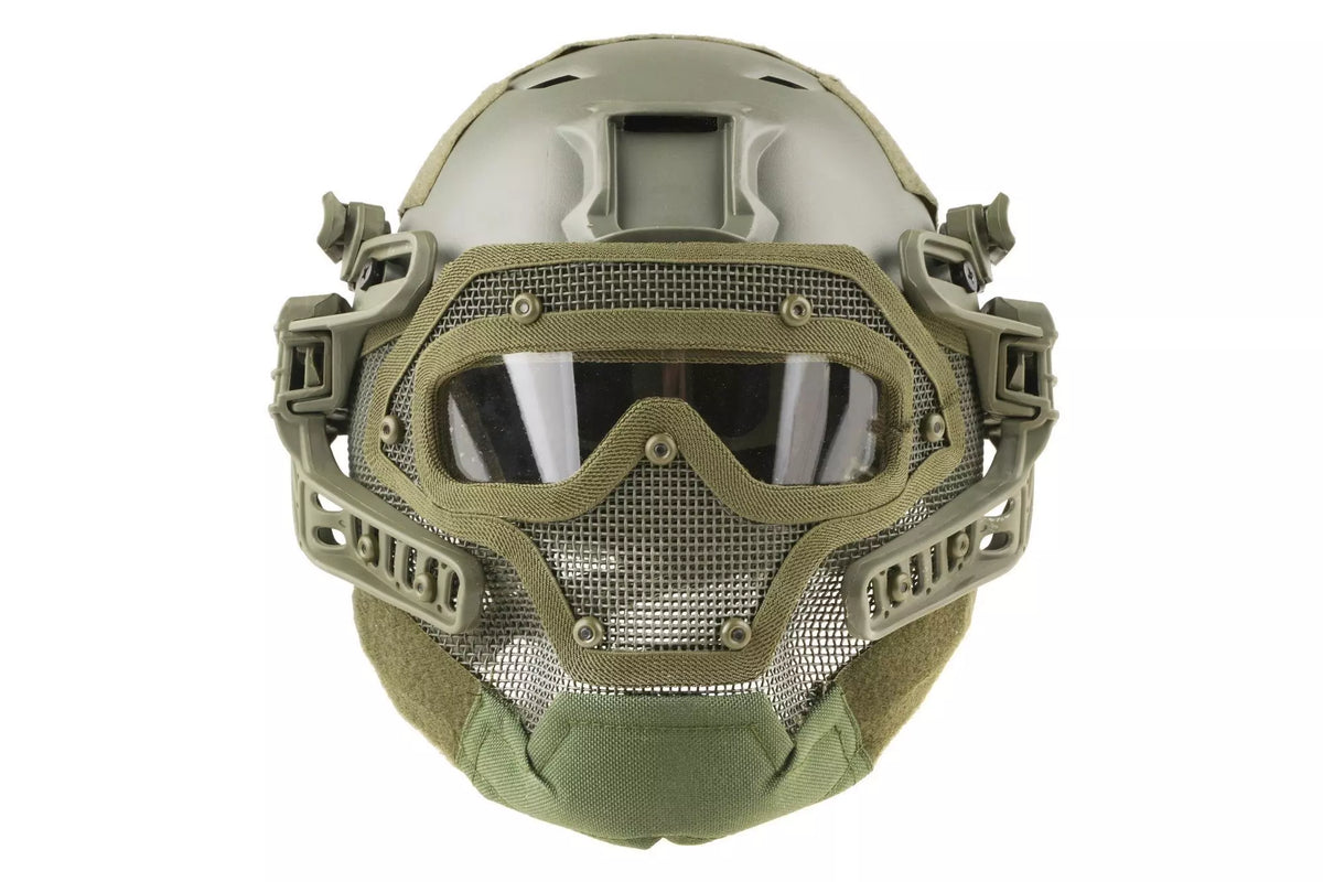 FAST Gunner (BJ) helmet replica - Olive