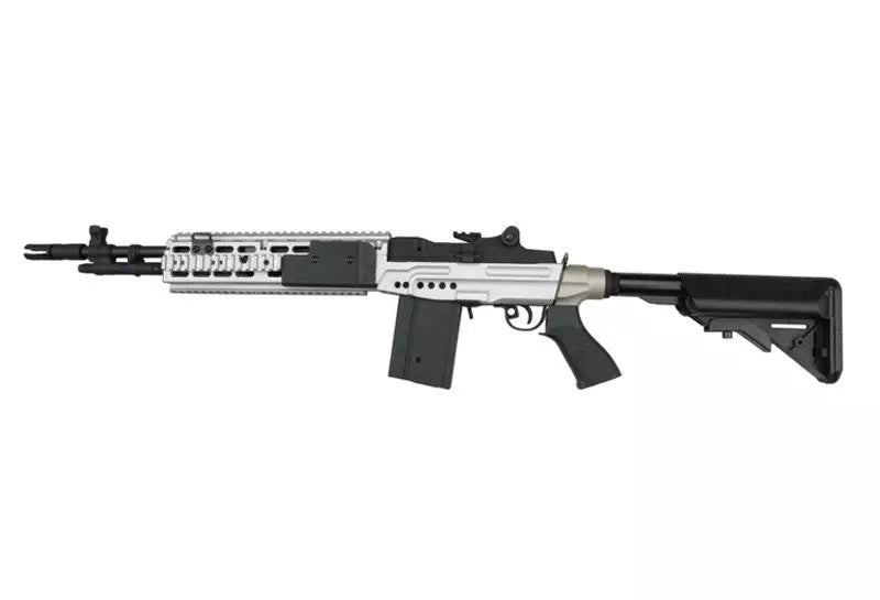 CM032 EBR SF rifle replica - silver