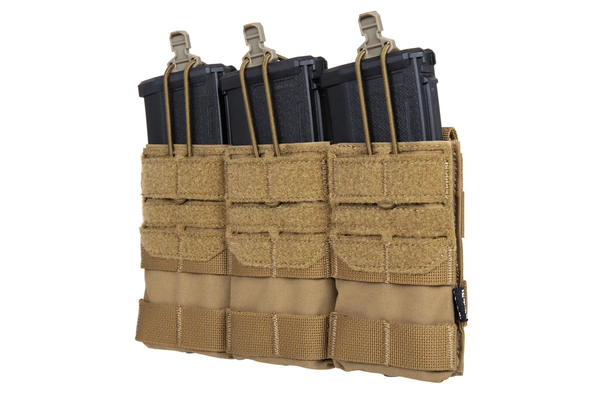 Triple universal magazine pouch Primal Gear Coyote Brown