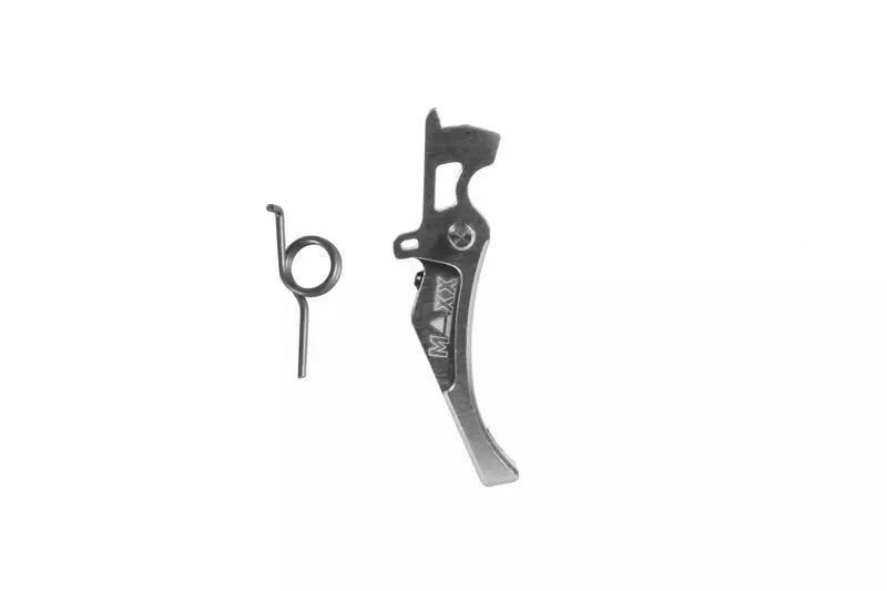 CNC Aluminum Advanced Trigger Tongue (Style D) - Silver
